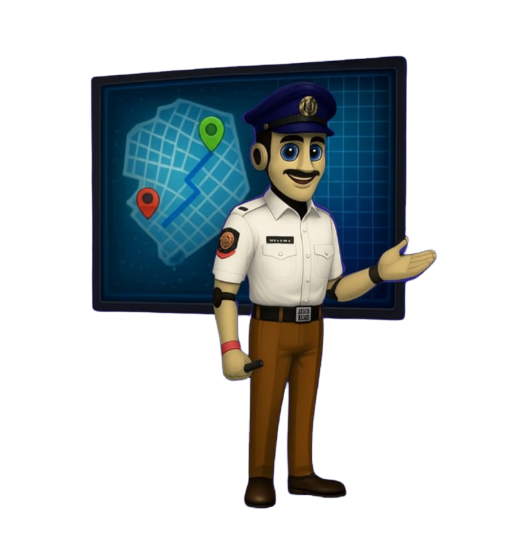 Police AI Mascot